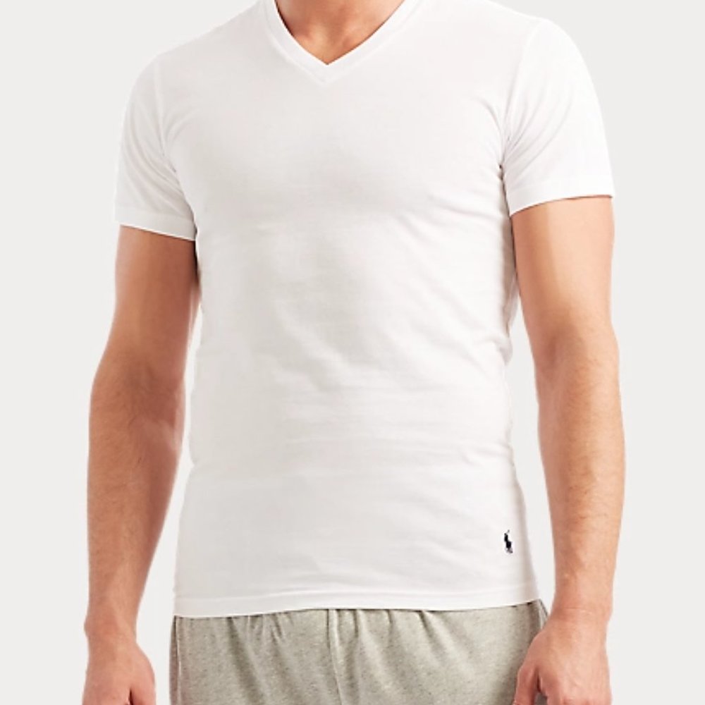 Slim Fit Wicking V-Neck 3-Pack